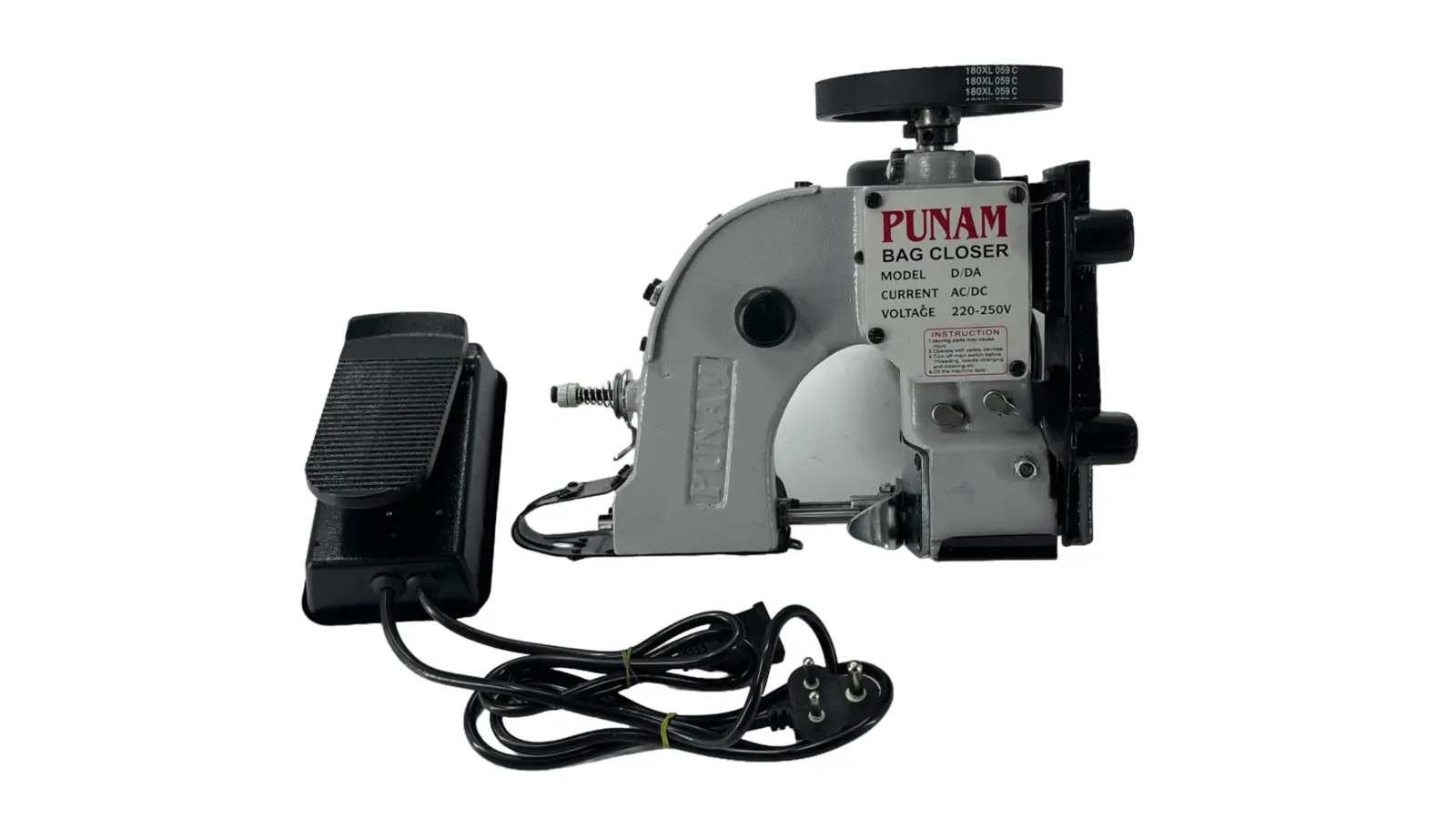 Punam Bagcloser Calender | Bag Closing Machine | Punam India